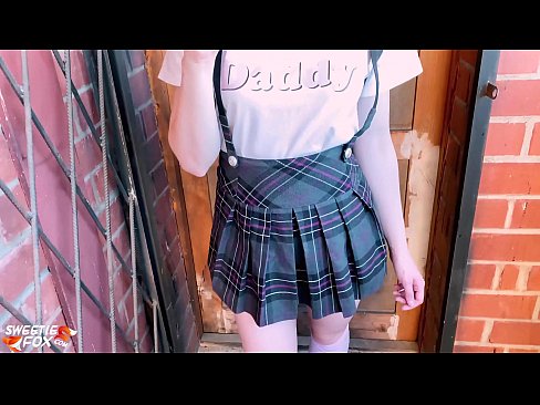❤️ Schoolgirl Mengisap penisnya dalam-dalam dan meniduri alih-alih kelas. ❤️❌  Sex pada kami ️❤